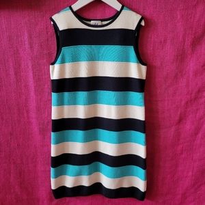 Milly minis Navy Stripe Knit Dress 10